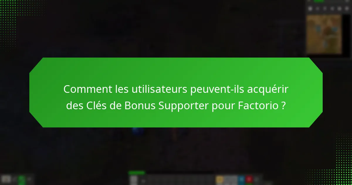 Comment les utilisateurs peuvent-ils suggérer des améliorations pour Factorio ?