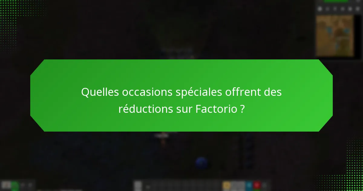 Comment réclamer une clé Steam de Factorio pendant les promotions ?